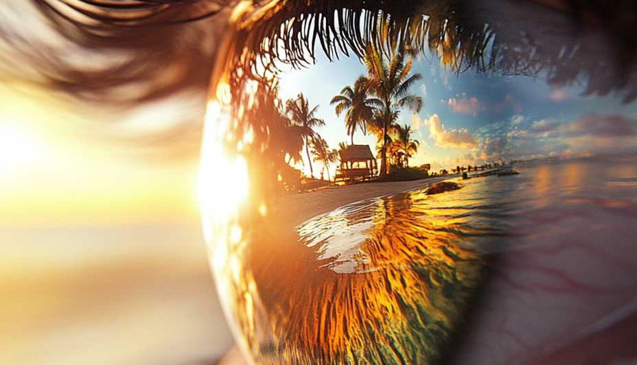 eye reflection